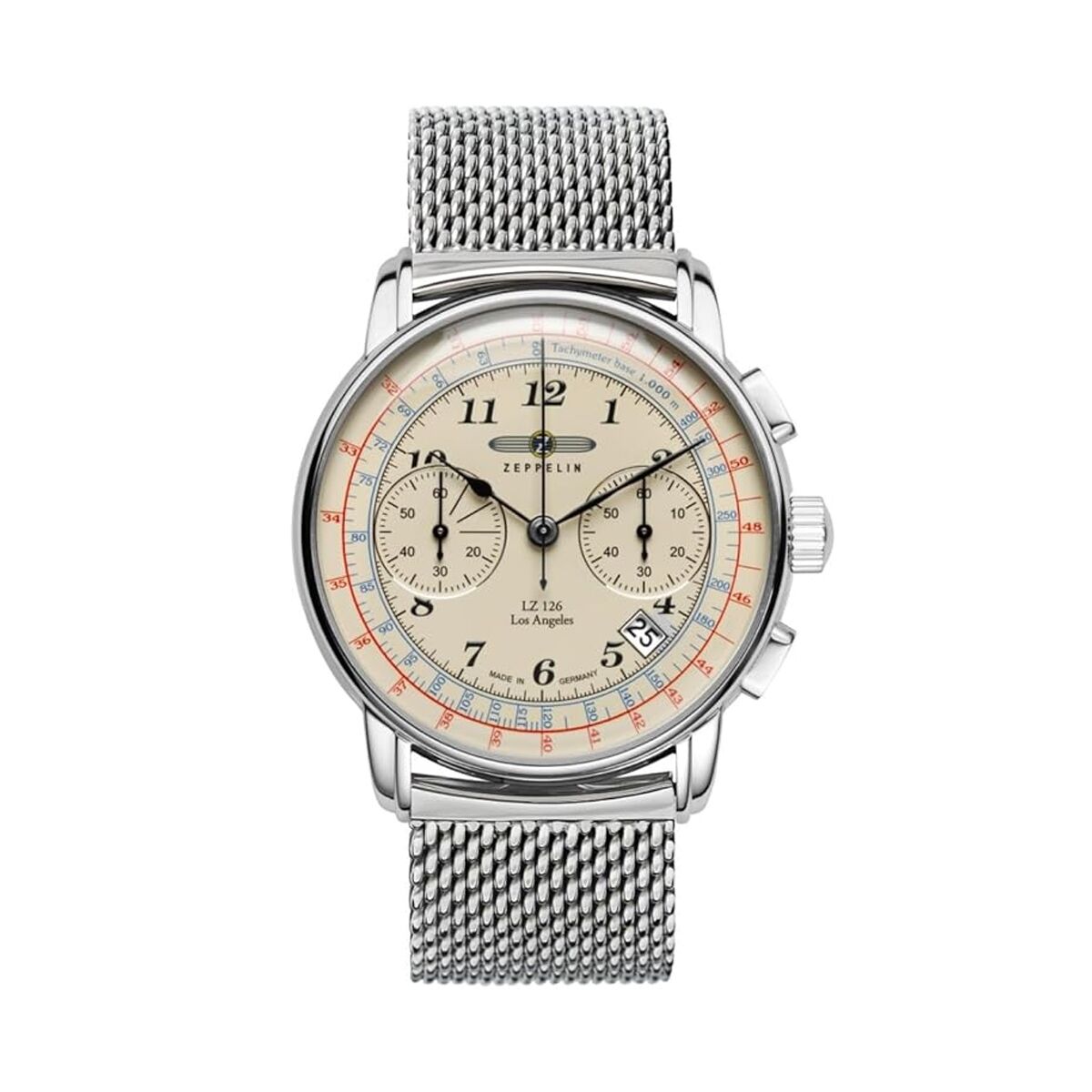 Horloge Heren Zeppelin 7614M - 5 Zilverkleurig - Klokken, Heren - Zeppelin