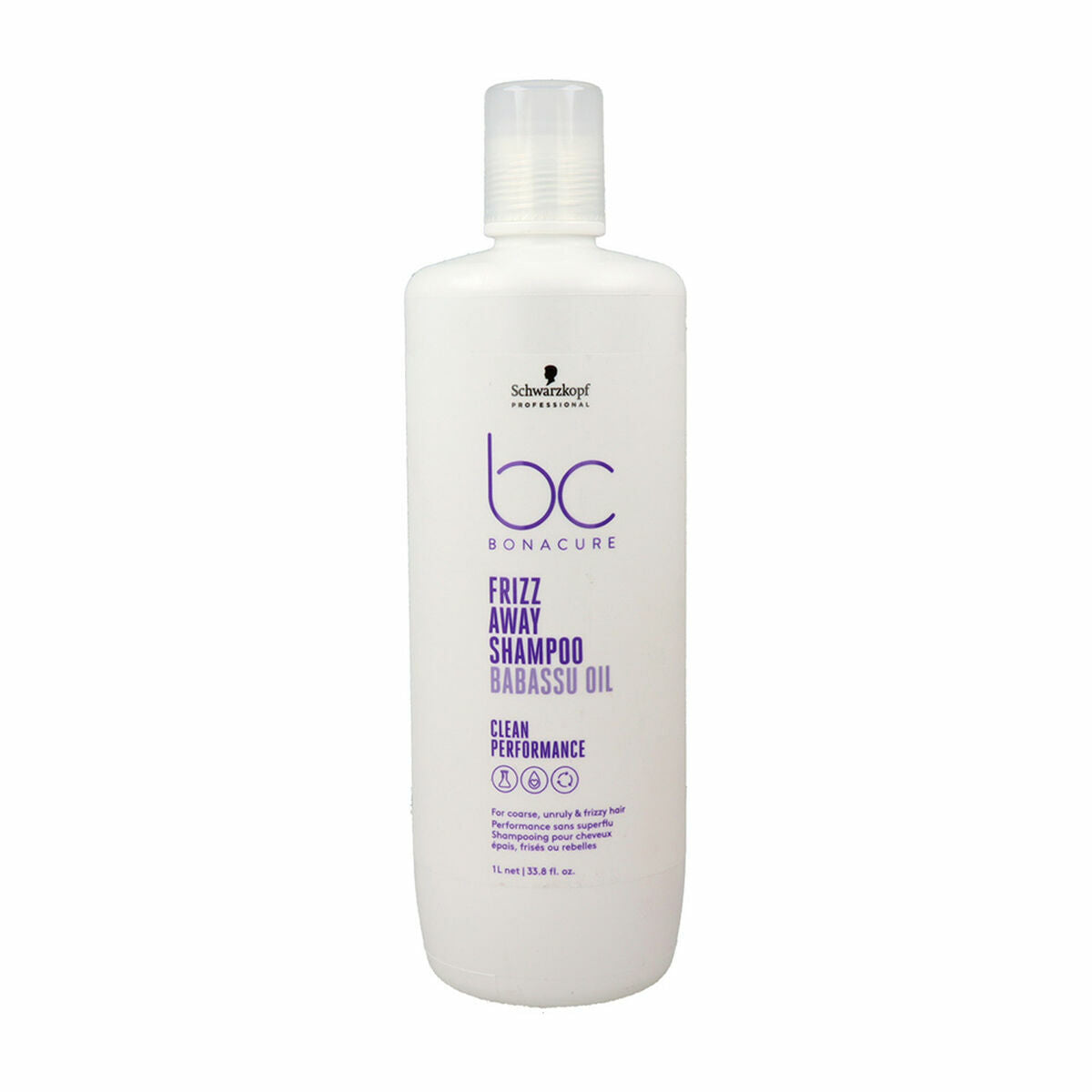 Anti-Frizz Shampoo Schwarzkopf Bc Frizz Away 1 L Micellaire