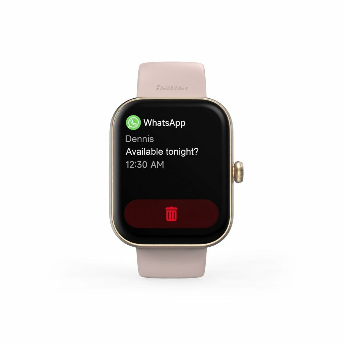 Smartwatch Hama 00178615 FIT WATCH 5000 Roze Roos Goud 1,65" - Elektronica - Hama