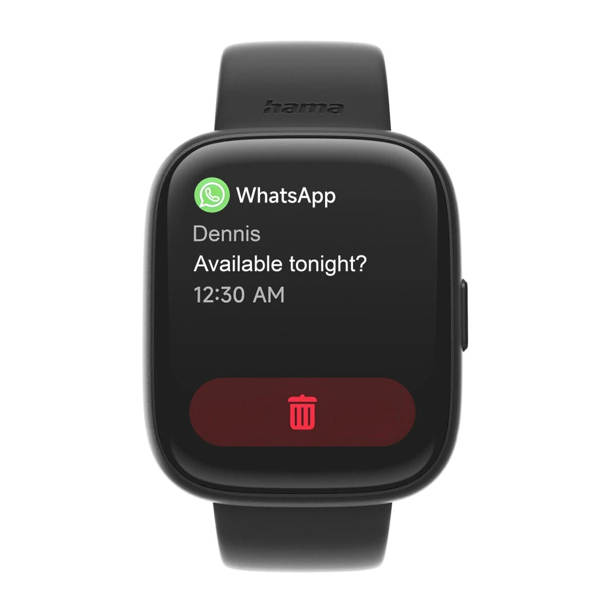 Smartwatch Hama 00178640 Zwart 1,65" 46 mm