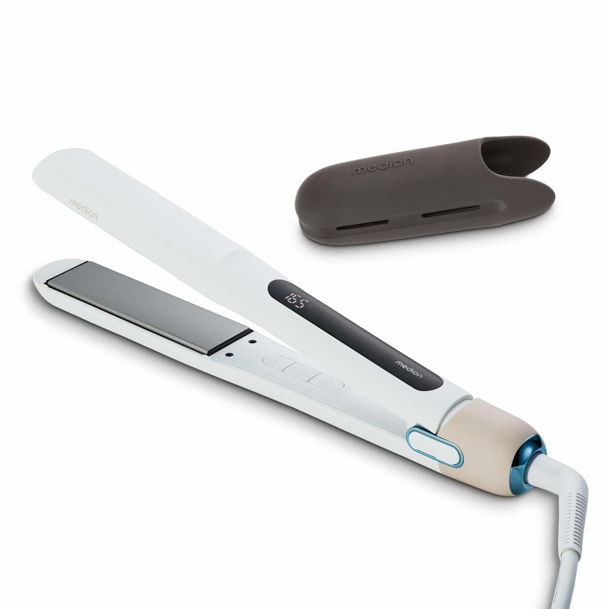 Stijltang Medion MD19925 Wit Zwart