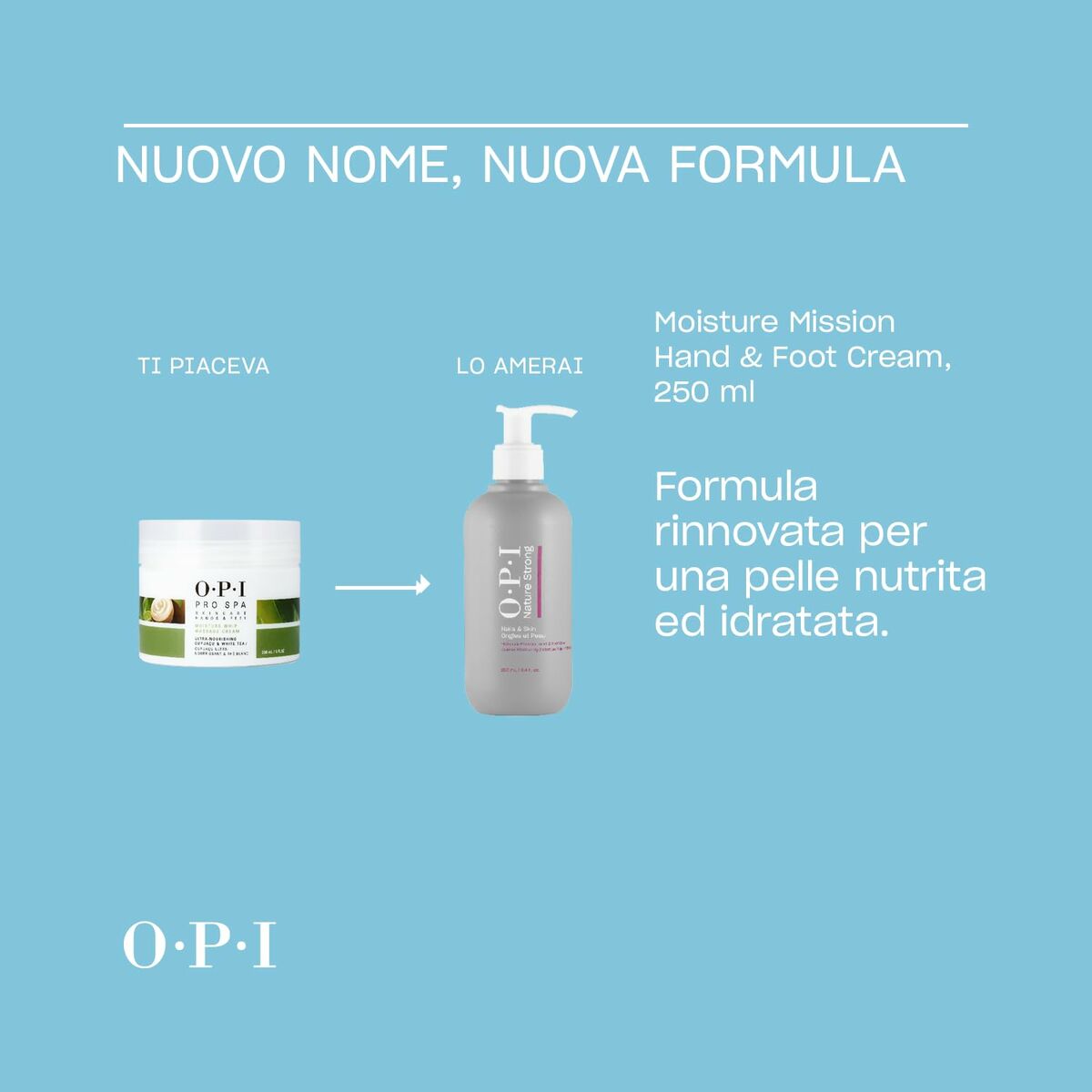 Hand - en voetcrème Opi NATURE STRONG 250 ml - Schoonheid, Huidverzorging - Opi