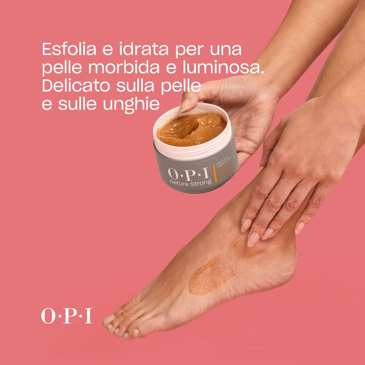 Scrub Handcrème Opi NATURE STRONG 250 ml - Schoonheid, Huidverzorging - Opi