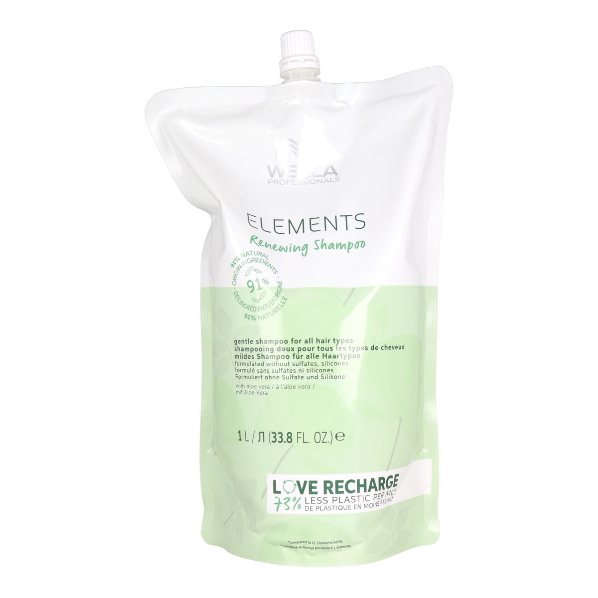 Shampoo Wella Elements Renewing 1 L - Schoonheid, Haarverzorging - Wella