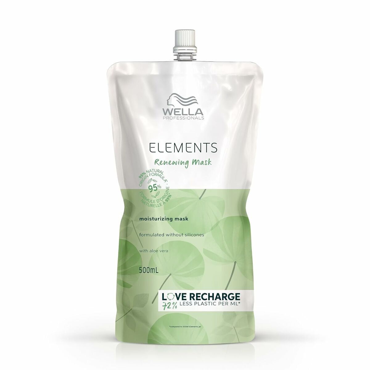 Haarmasker Wella Elements 500 ml Hydraterend Herladen