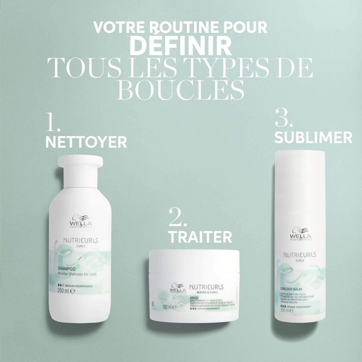 Haarmasker Wella NUTRICURLS - Schoonheid, Haarverzorging - Wella