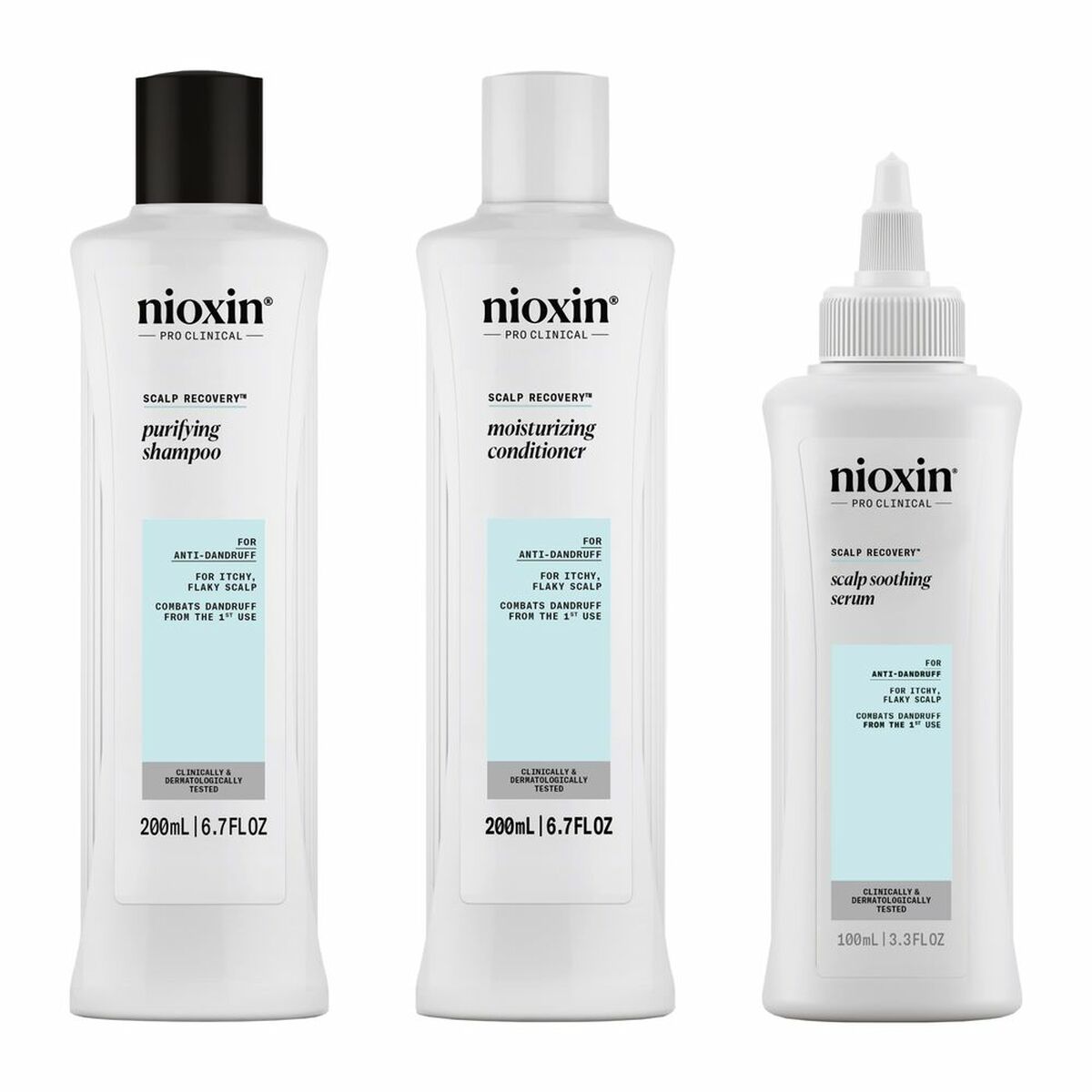 Kappersset Nioxin SCALP RECOVERY (3 Stuks)
