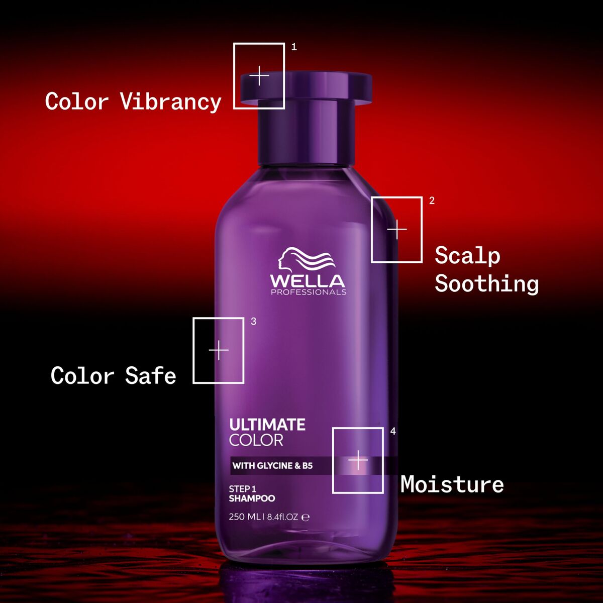 Shampoo Wella ULTIMATE COLOR 250 ml - Schoonheid, Haarverzorging - Wella