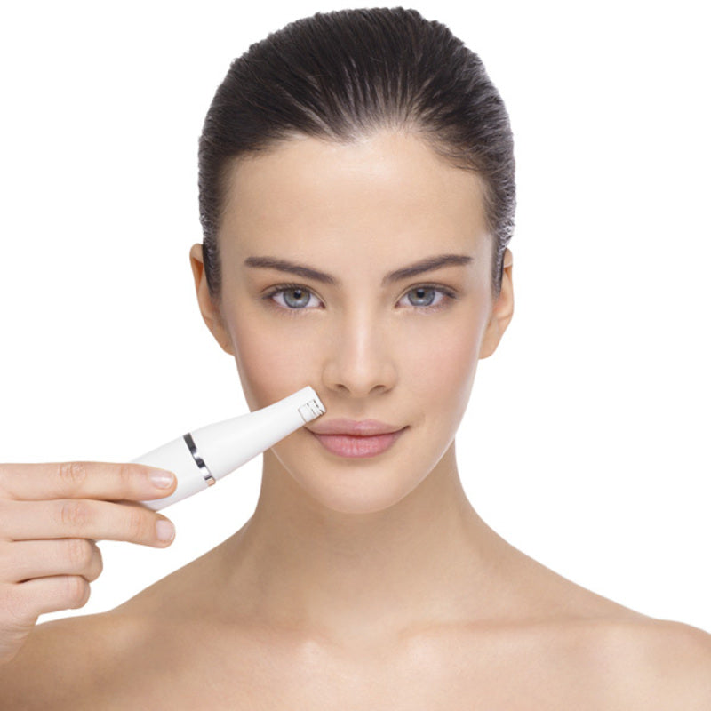 Electric Facial Cleanser en Hair Remover Braun Face 810