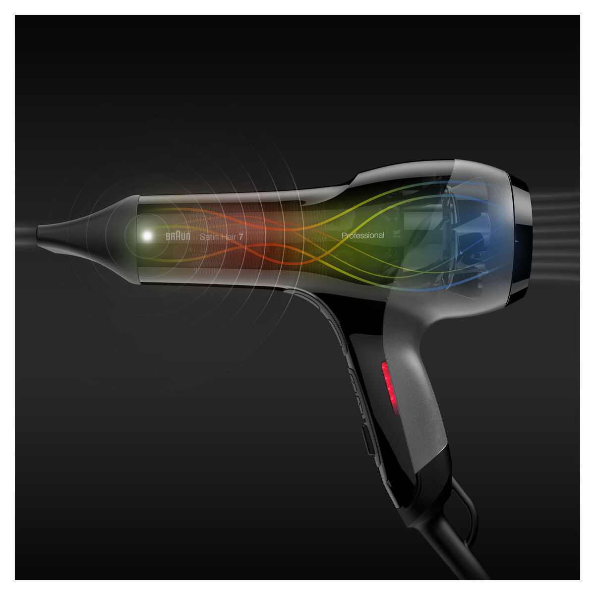 Föhn Braun Satin Hair 7 HD 780 2000 W Zwart - Schoonheid, Haarverzorging - Braun