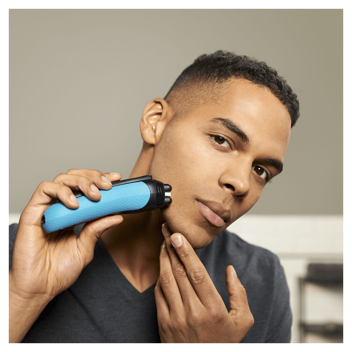 Scheerkop Braun 39176