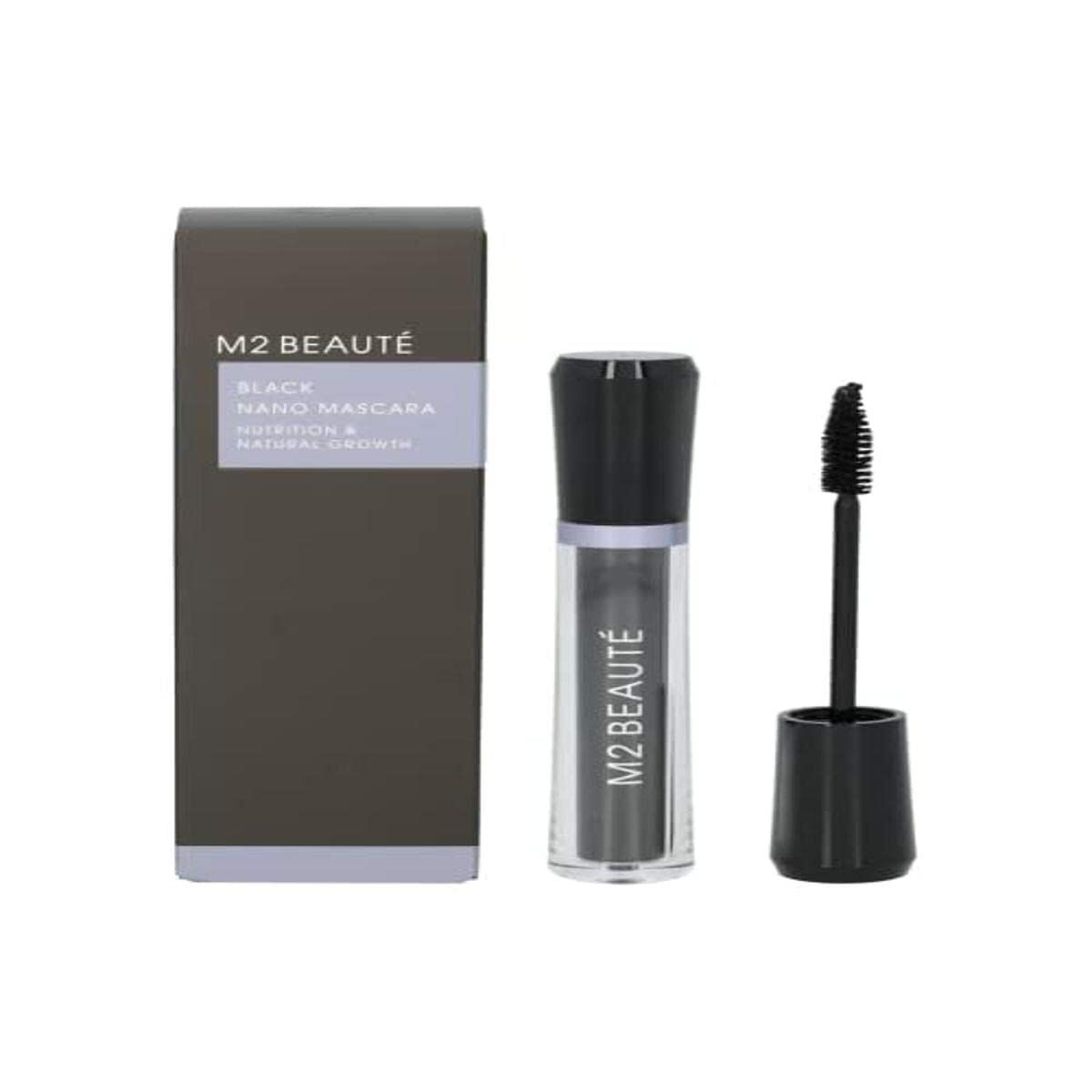 Mascara M2 Beauté Black Nano Zwart 6 ml Voedzaam
