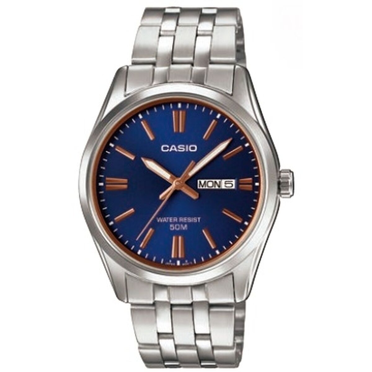 Horloge Heren Casio DATE, BRACELET - BLUE (Ø 38 mm)