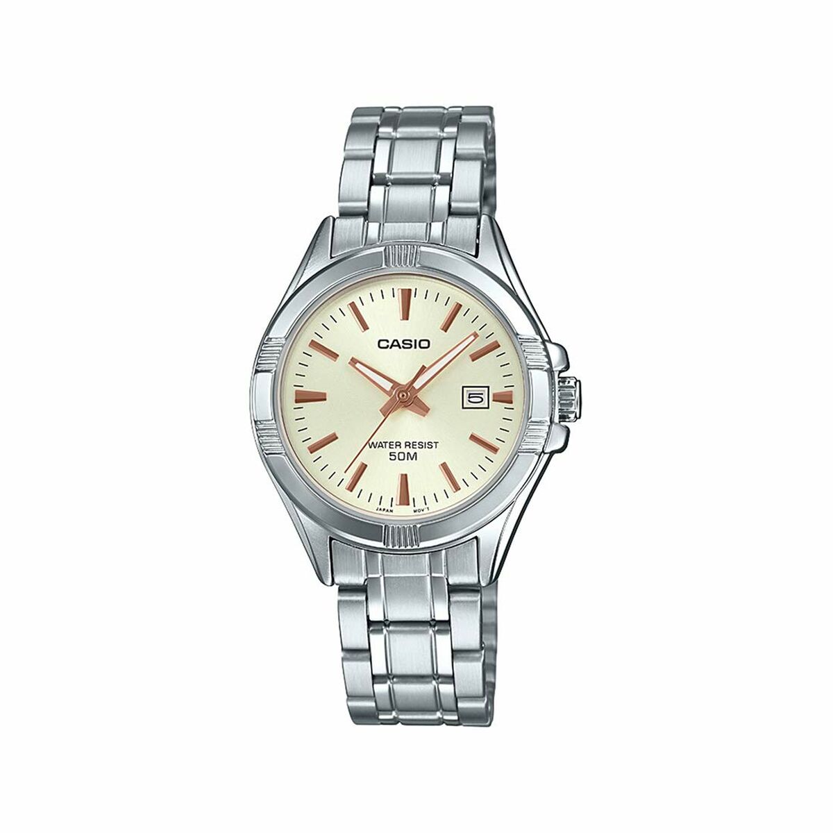 Horloge Dames Casio LADY DATE - CHAMPAGNE (Ø 31 mm)