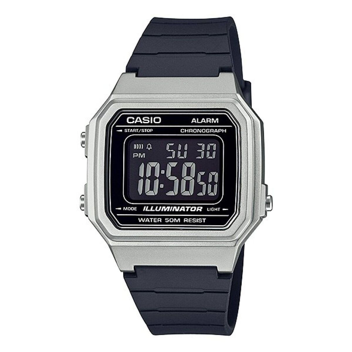 Horloge Heren Casio ILLUMINATOR Zwart (Ø 41 mm)
