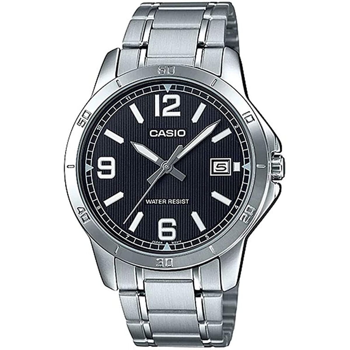 Horloge Heren Casio COLLECTION Zwart Zilverkleurig (Ø 41,5 mm) - Klokken, Heren - Casio