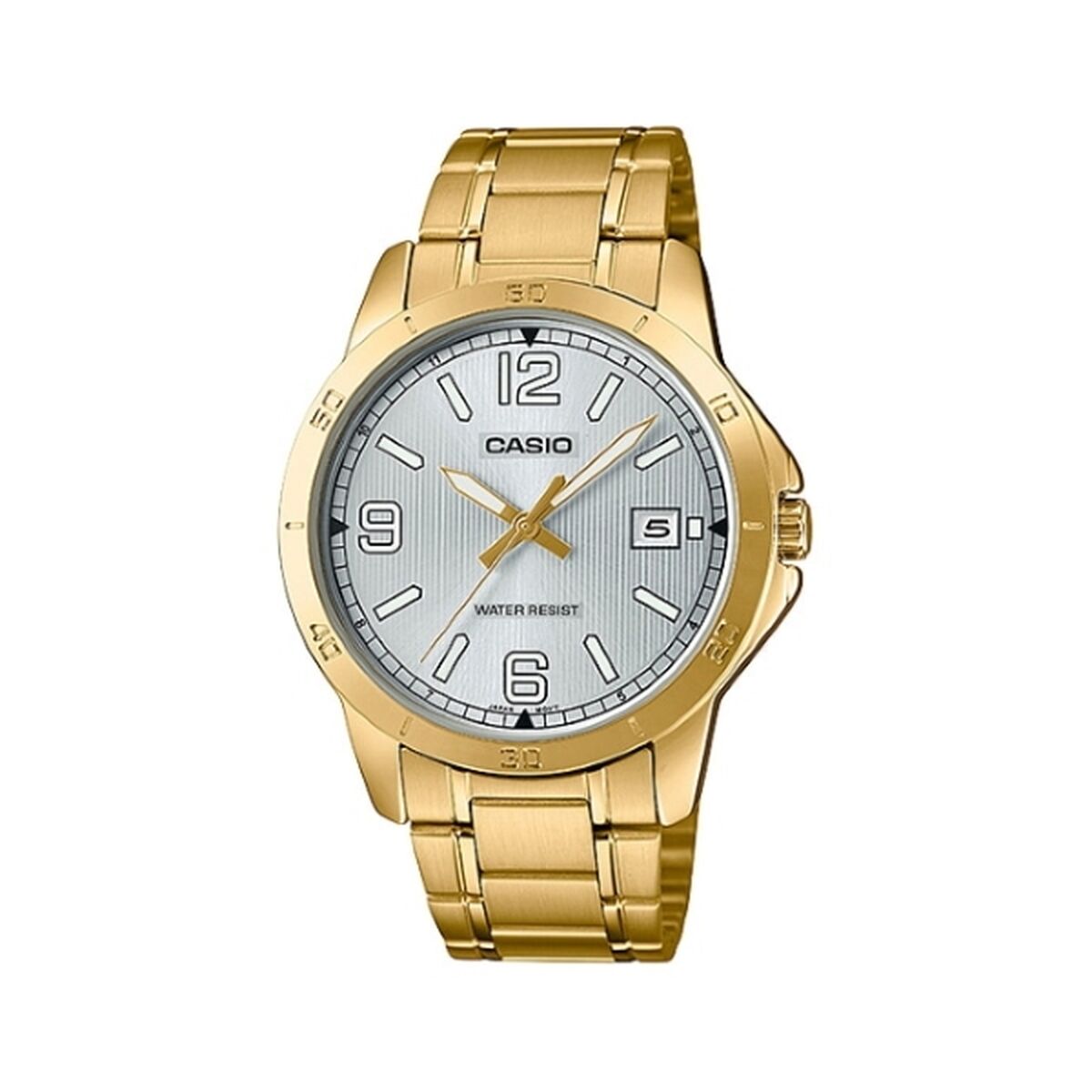 Horloge Heren Casio CASUAL DATE GOLD - SILVER (Ø 41,5 mm)