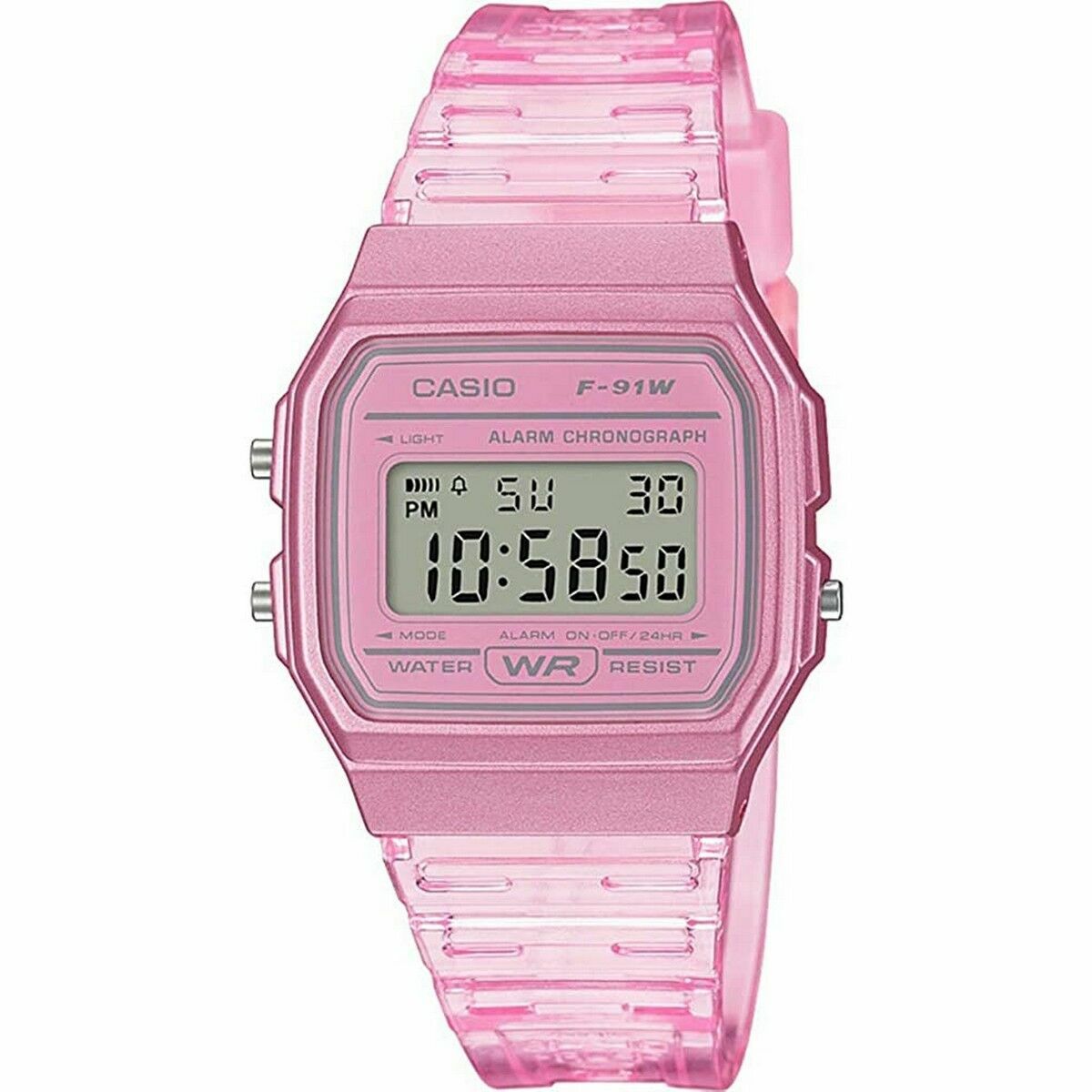 Horloge Dames Casio F - 91WS - 4EF - Klokken, Vrouwen - Casio