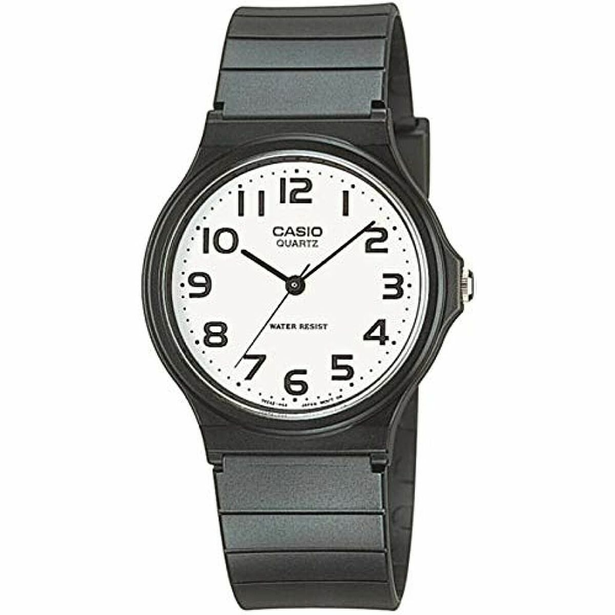 Horloge Uniseks Casio MQ-24-7B2LEG Wit Zwart (Ø 35 mm) (Ø 34 mm)
