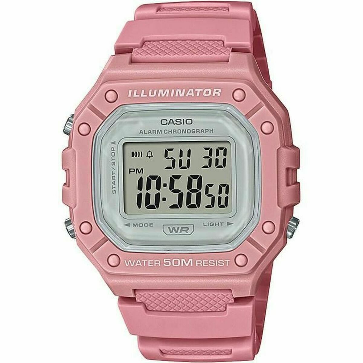 Horloge Dames Casio SPORT WR 50M, ALARM, CHRONOGRAPH (Ø 43 mm) - Klokken, Vrouwen - Casio