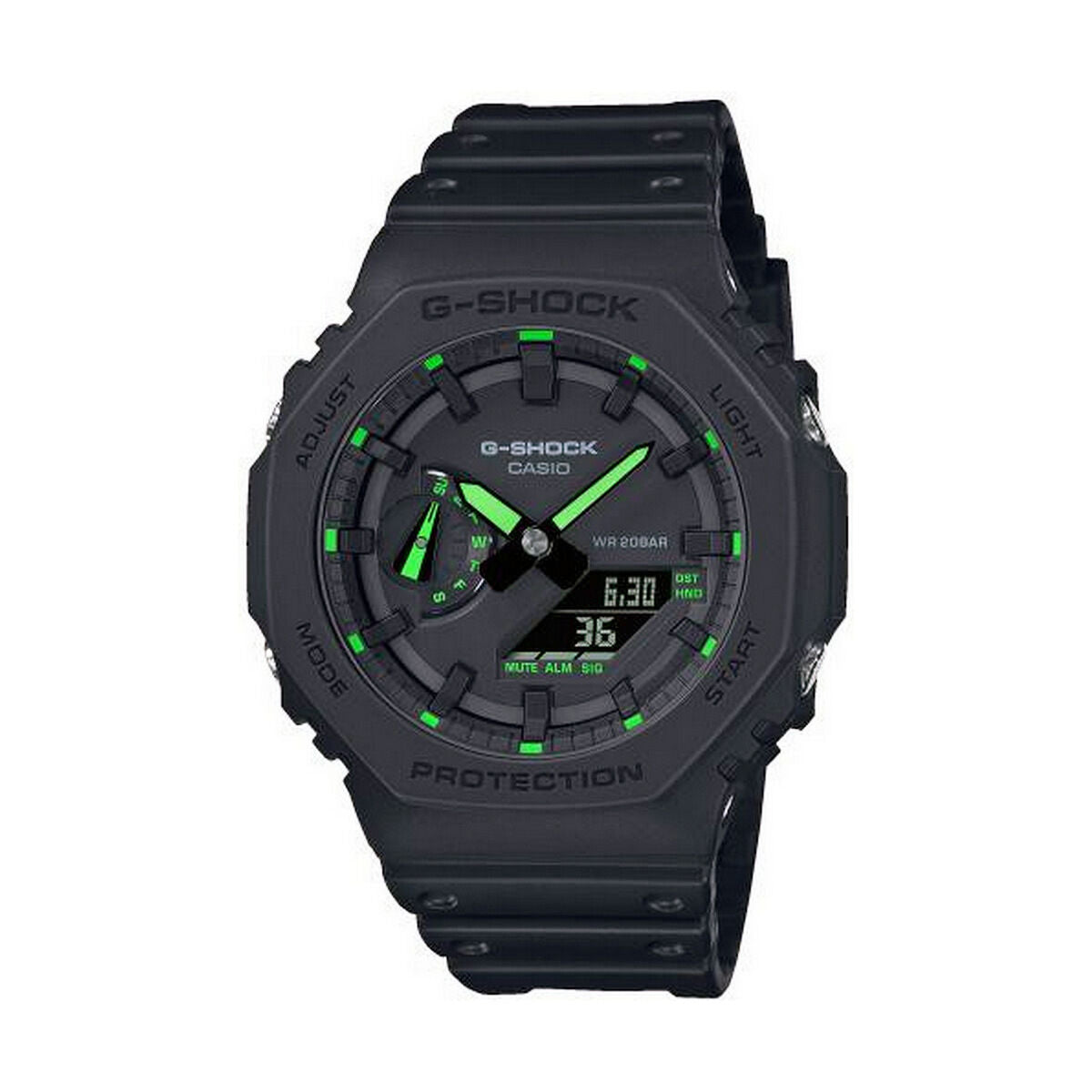 Horloge Heren Casio G-Shock OAK - Neon Green Index (Ø 45 mm)