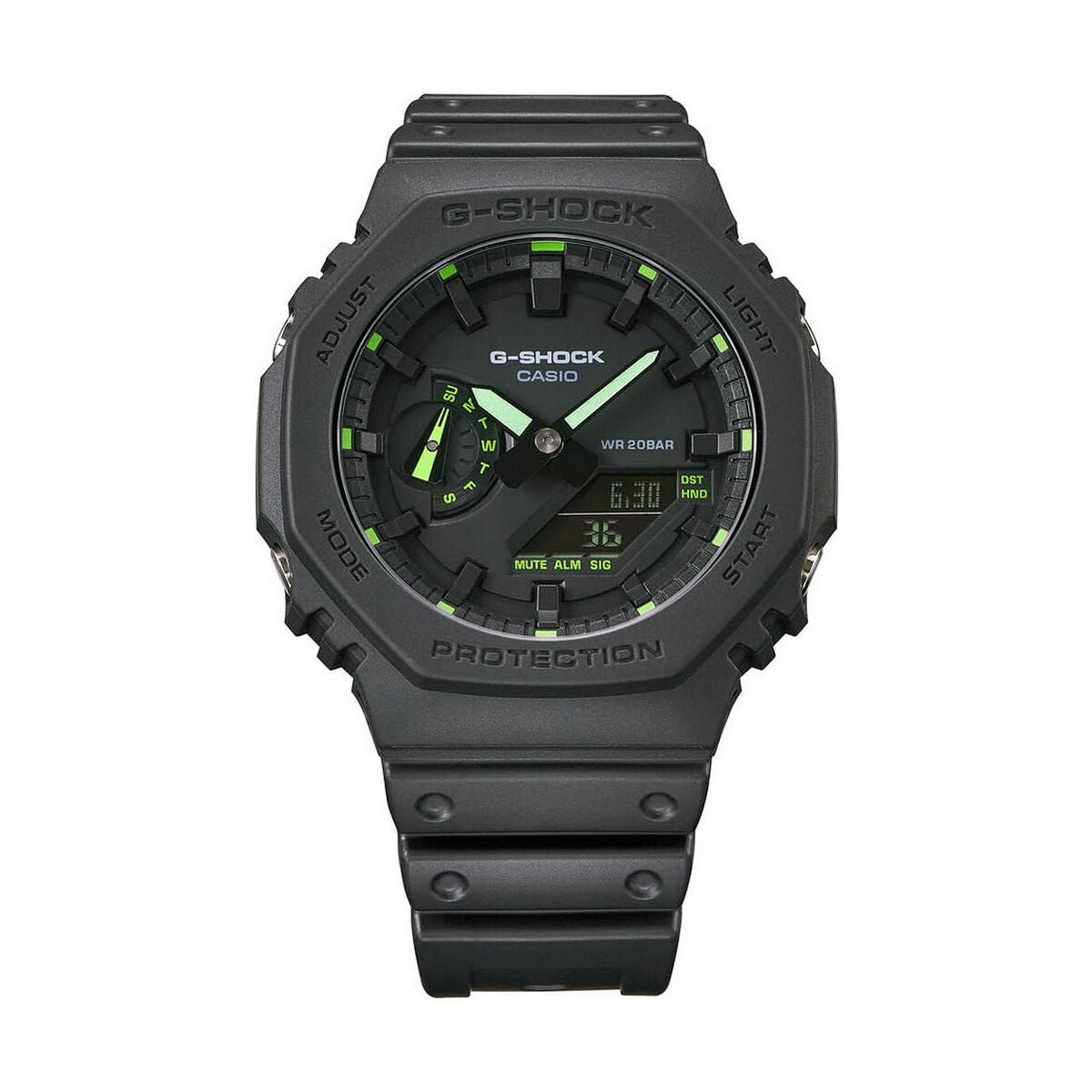 Horloge Heren Casio G-Shock OAK - Neon Green Index (Ø 45 mm)