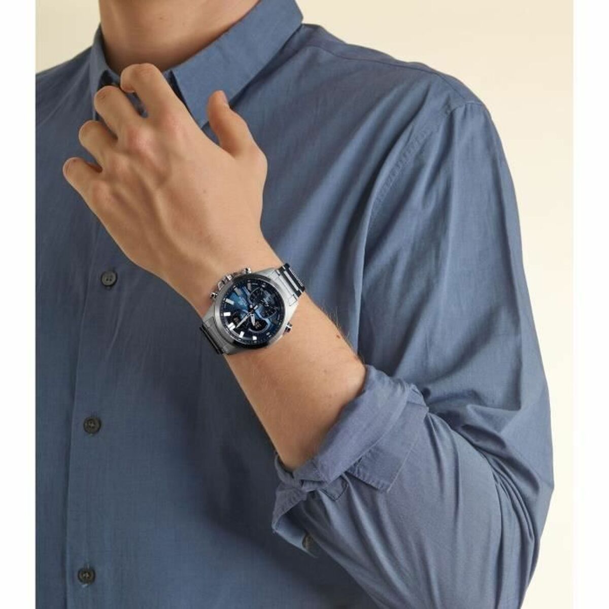 Horloge Heren Casio Zilverkleurig