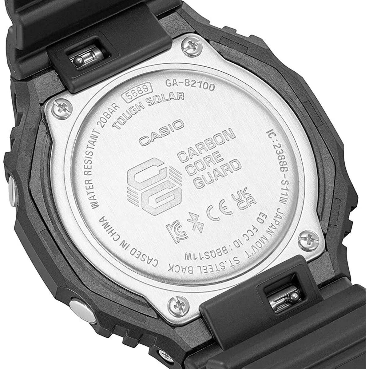 Horloge Heren Casio G-Shock GA-B2100-1AER Zwart