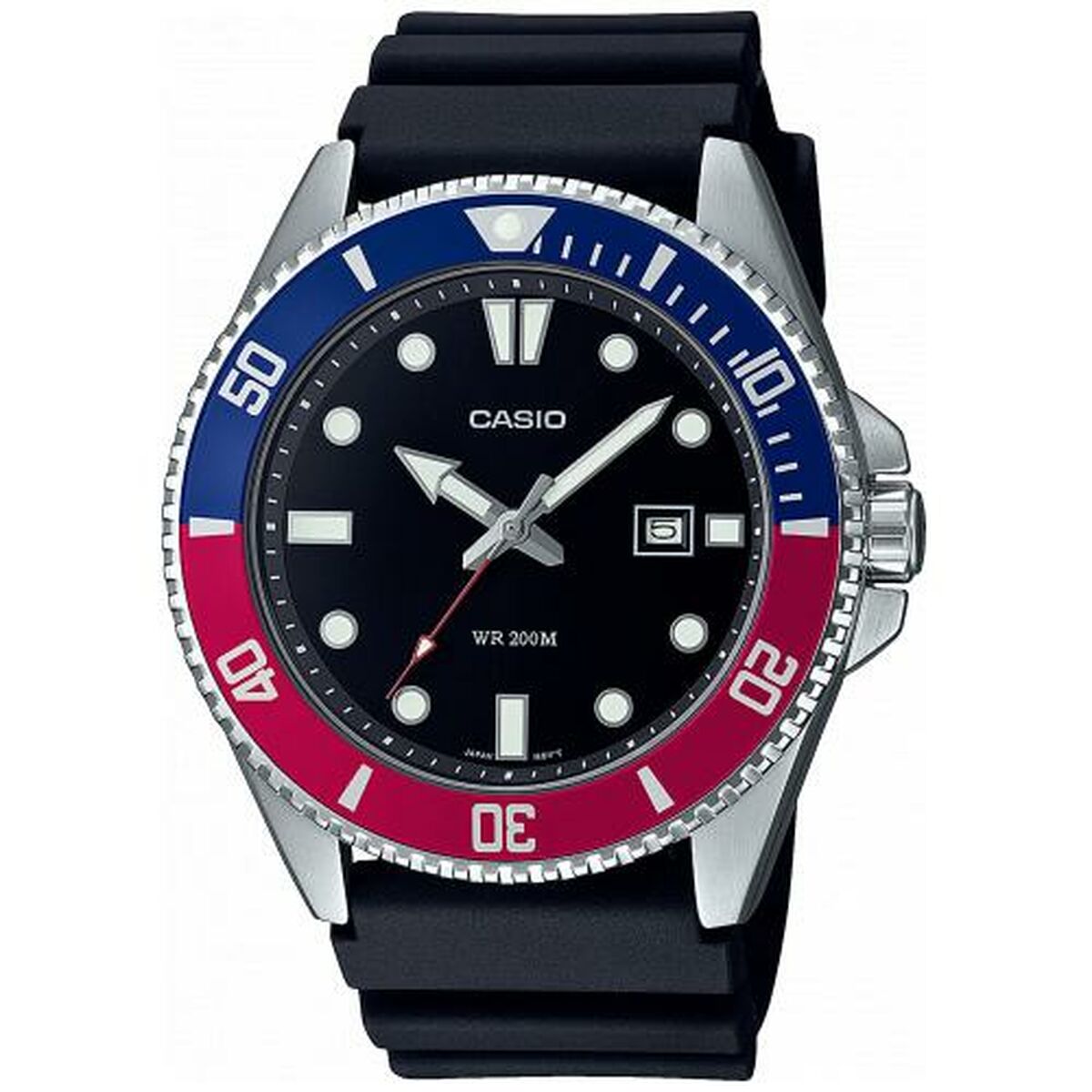 Horloge Heren Casio MDV - 107 - 1A3VEF Zwart - Klokken, Heren - Casio