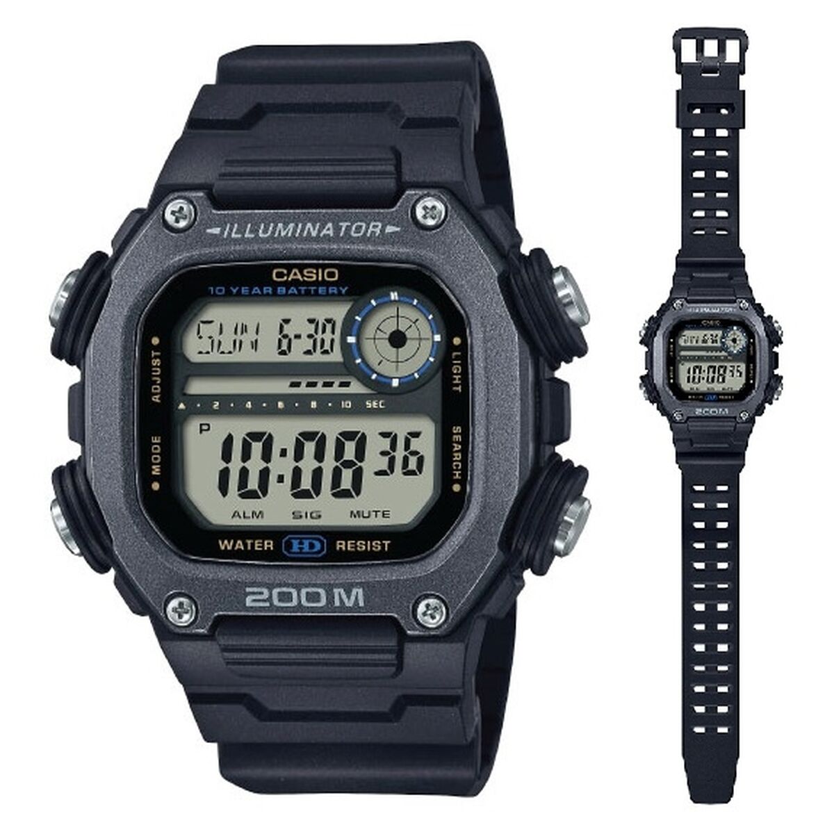 Horloge Heren Casio ILLUMINATOR DIVER (Ø 50 mm)
