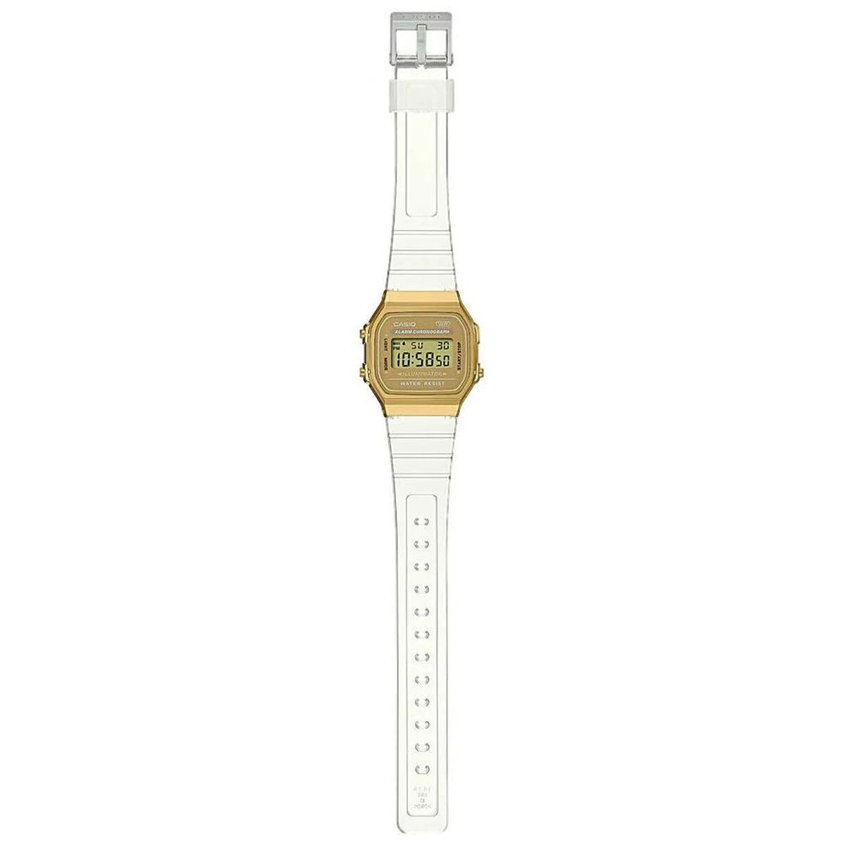 Horloge Dames / Unisex Casio VINTAGE COLLECTION Goud 36 mm - Klokken, Unisex voor volwassenen - Casio