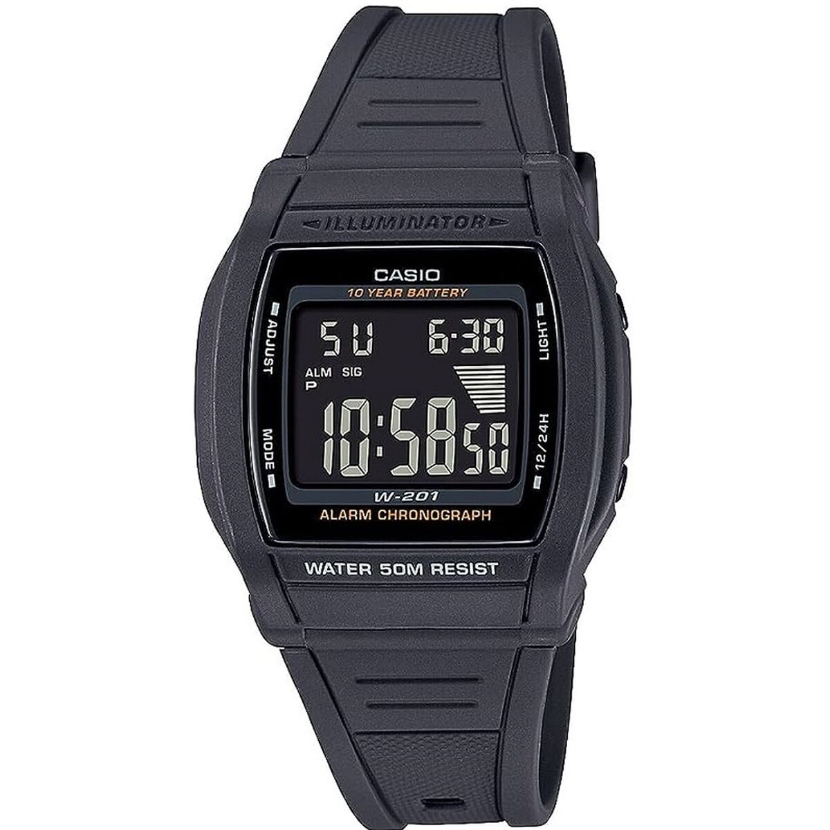 Horloge Uniseks Casio COLLECTION Zwart (Ø 36 mm)