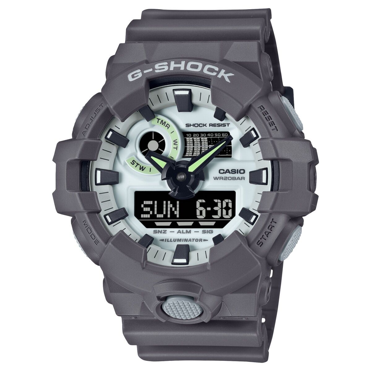 Horloge Heren Casio G-Shock OVERSIZED - HIDDEN GLOW SERIE (Ø 53,5 mm)