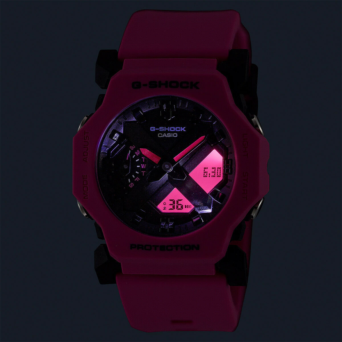 Horloge Uniseks Casio GA - 2300 - 4AER - Klokken, Unisex voor volwassenen - Casio