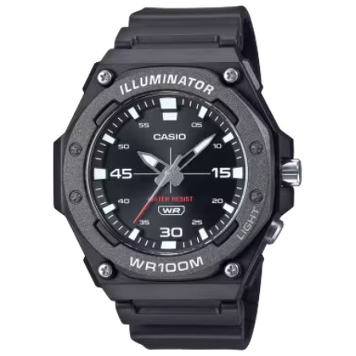 Horloge Heren Casio ILLUMINATOR WR 100MT (Ø 48 mm)