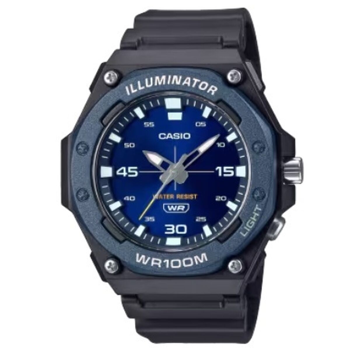 Horloge Heren Casio ILLUMINATOR WR 100MT (Ø 48 mm)
