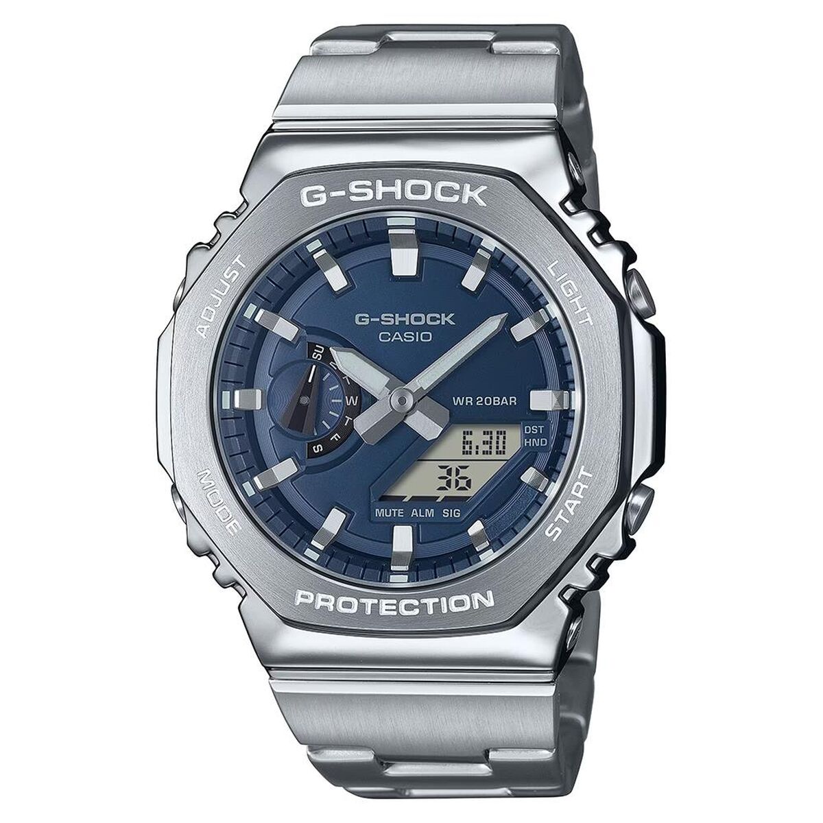Horloge Heren Casio GM - 2110D - 2BER - Klokken, Heren - Casio