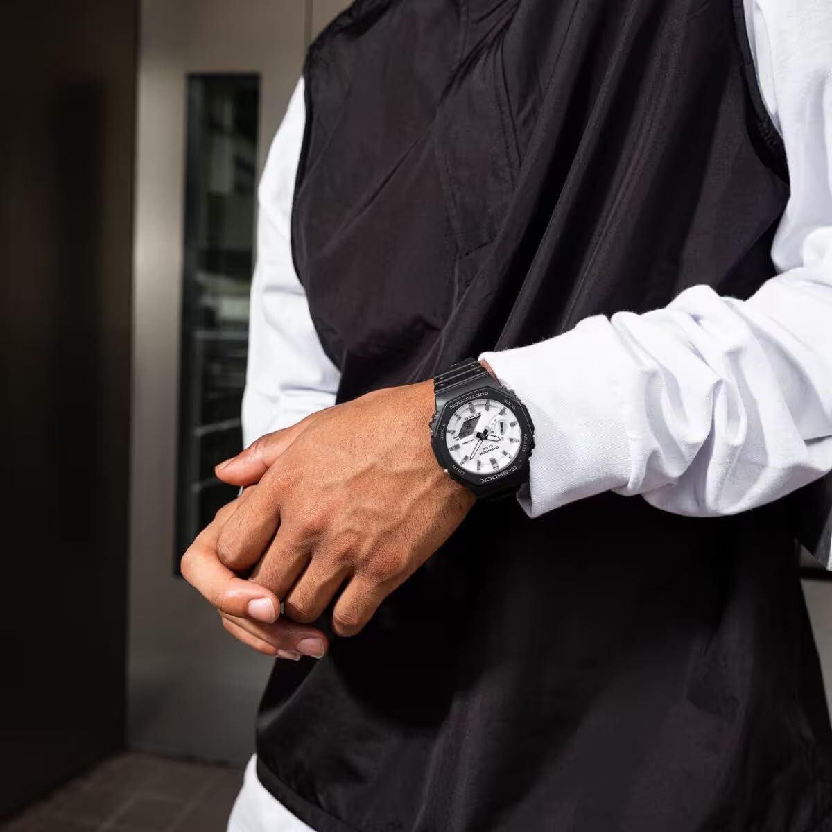 Horloge Uniseks Casio G-Shock GA-2100WD-1AER