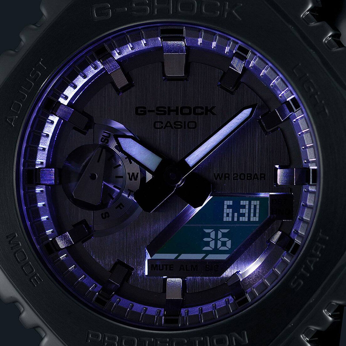 Horloge Heren Casio G-Shock GM-2100YM-8AER (Ø 44,5 mm)
