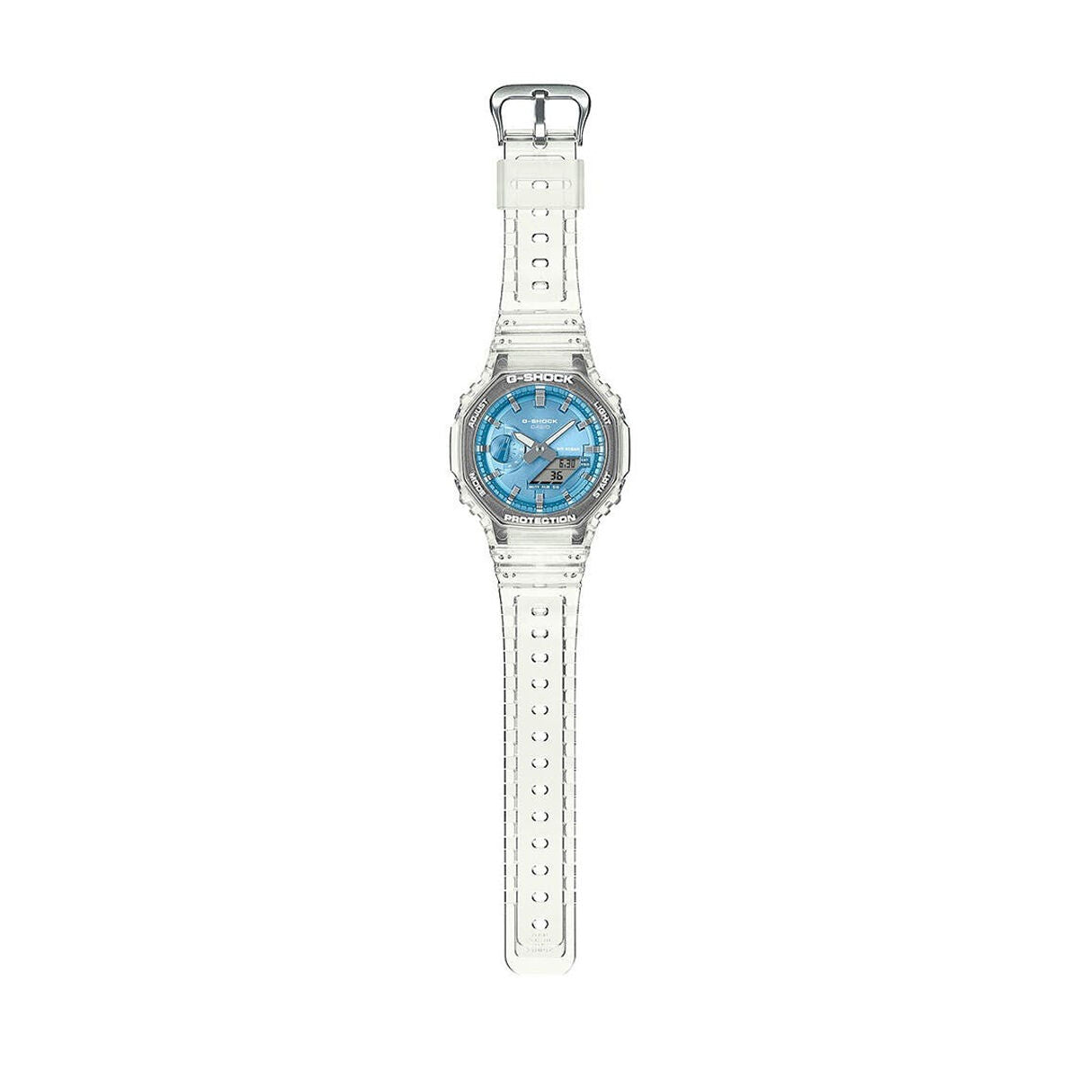 Horloge Heren Casio G-Shock BRIGHT METALLIC - LIGHT BLUE (Ø 44,5 mm)