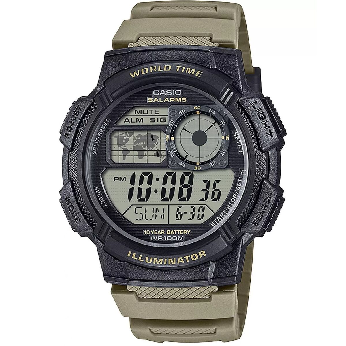 Horloge Heren Casio AE - 1000W - 5AVEF - Klokken, Heren - Casio