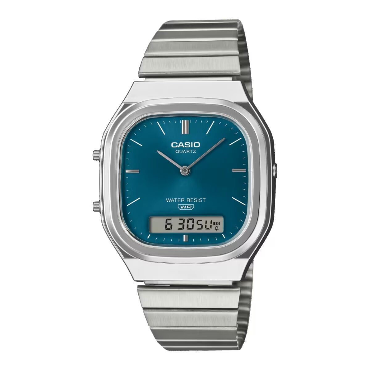 Horloge Uniseks Casio SQUARE LADY - TEAL