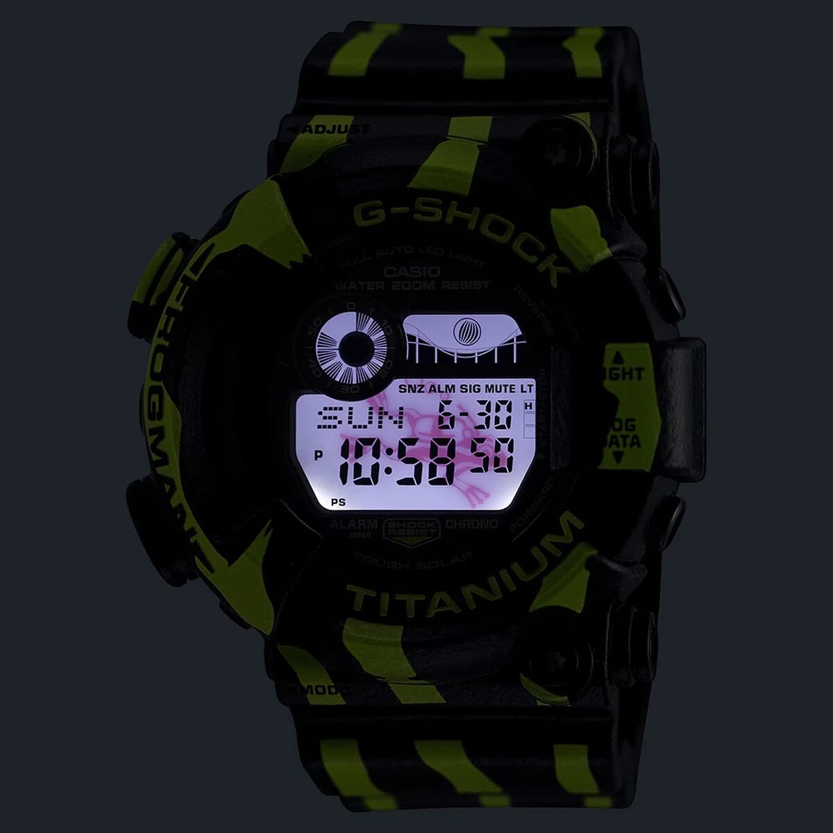 Horloge Heren Casio G - Shock FROGMAN POISON DART FROG EDT. (Ø 50 mm) - Klokken, Heren - Casio G - Shock