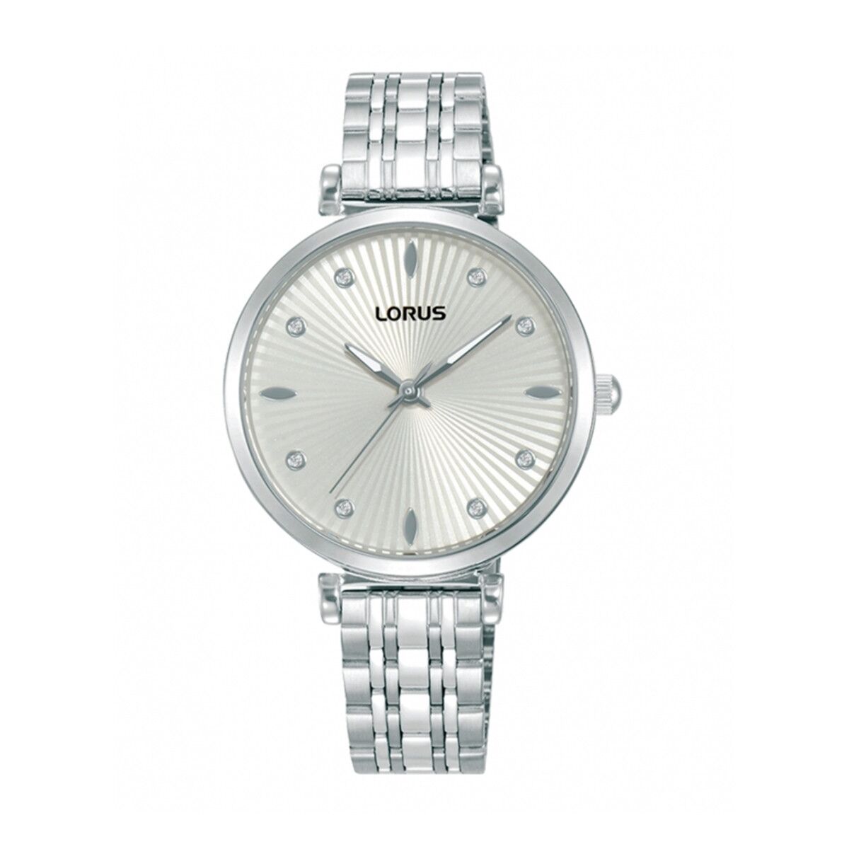 Horloge Heren Lorus RG261XX9 Wit Zilverkleurig - Klokken, Heren - Lorus