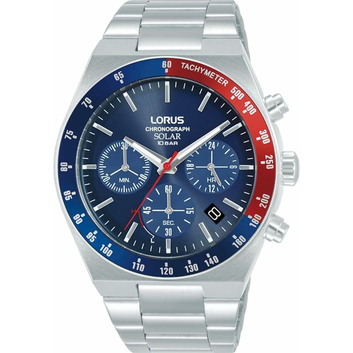 Horloge Heren Lorus RZ521AX9 Zilverkleurig