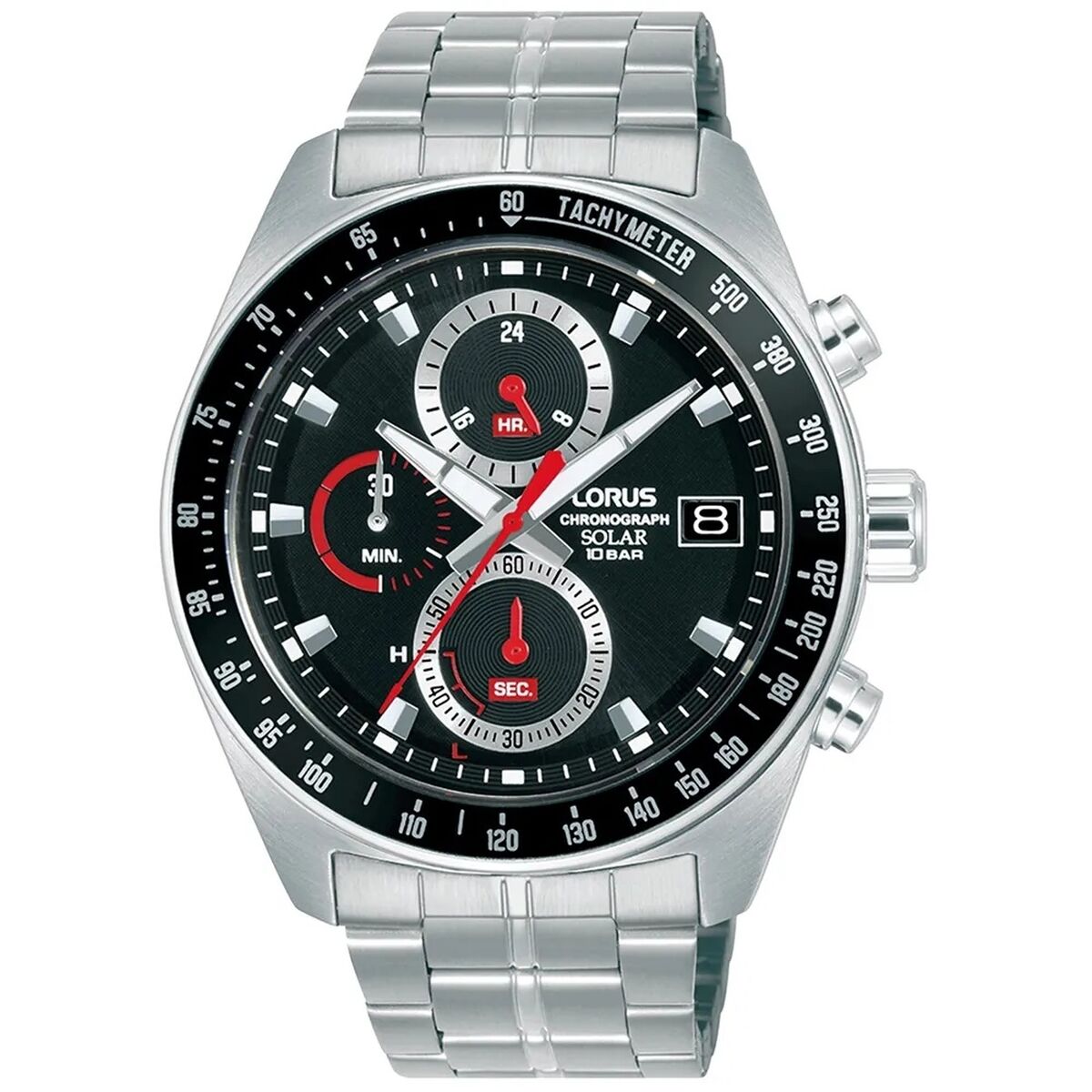 Horloge Heren Lorus RZ615AX9 Zwart - Klokken, Heren - Lorus