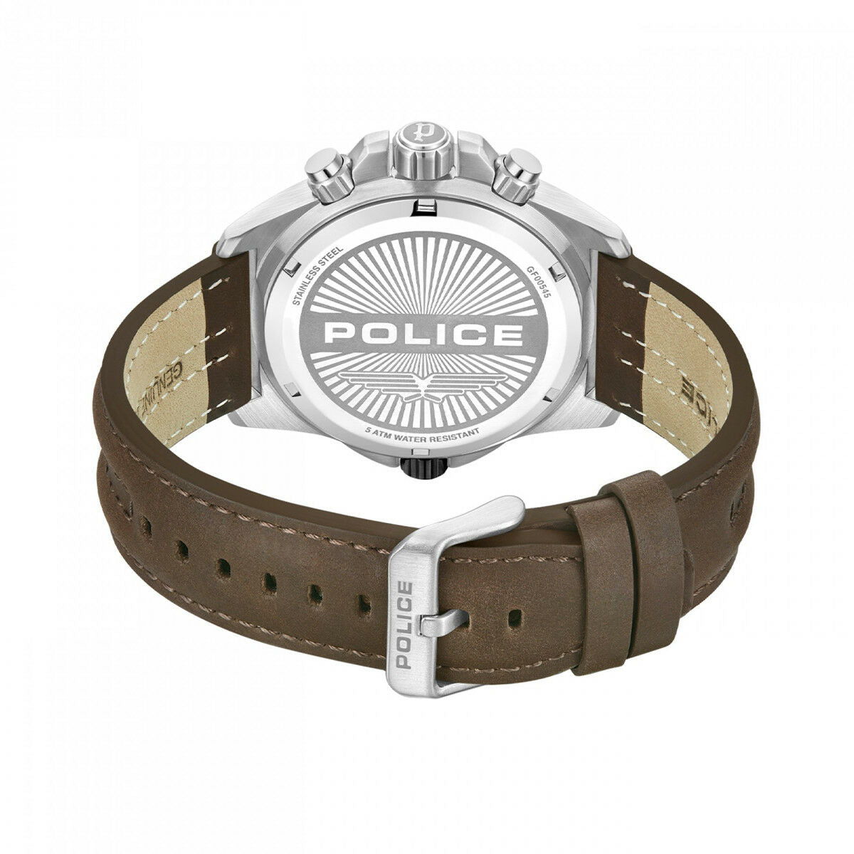 Horloge Heren Police PEWGF0054403 Bruin