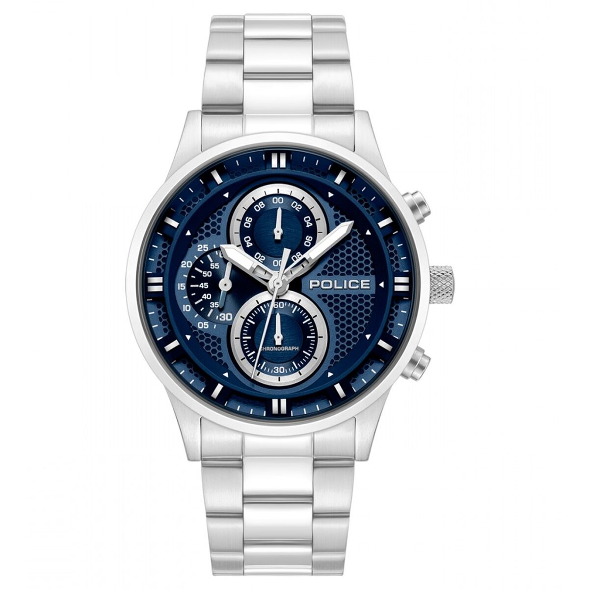 Horloge Heren Police PEWGK0092502 Blauw - Klokken, Heren - Police