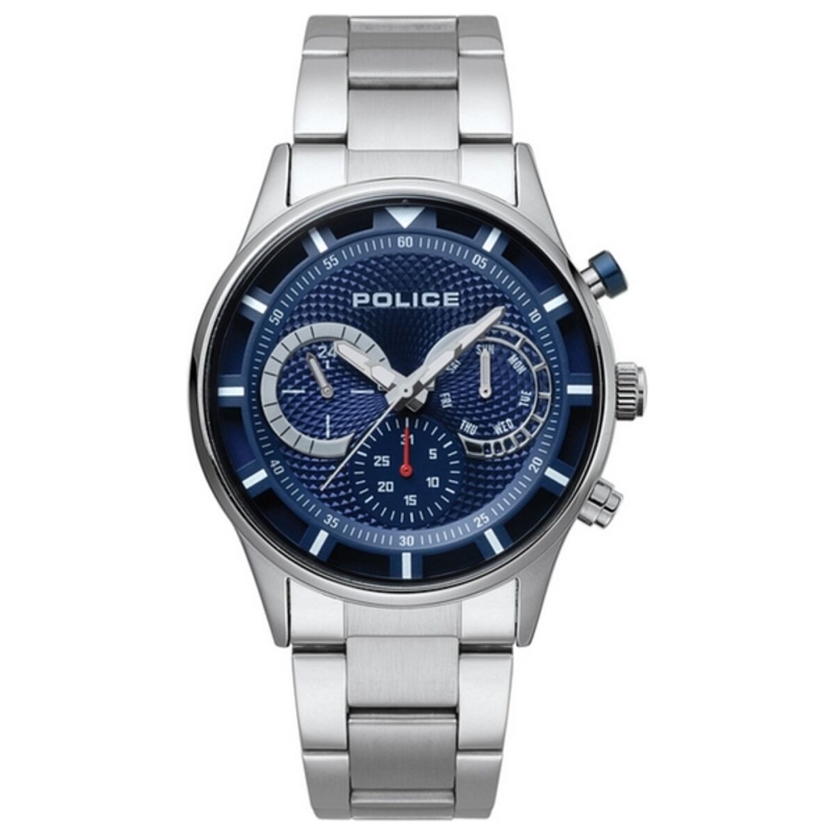 Horloge Heren Police P14383JS03M Zilverkleurig