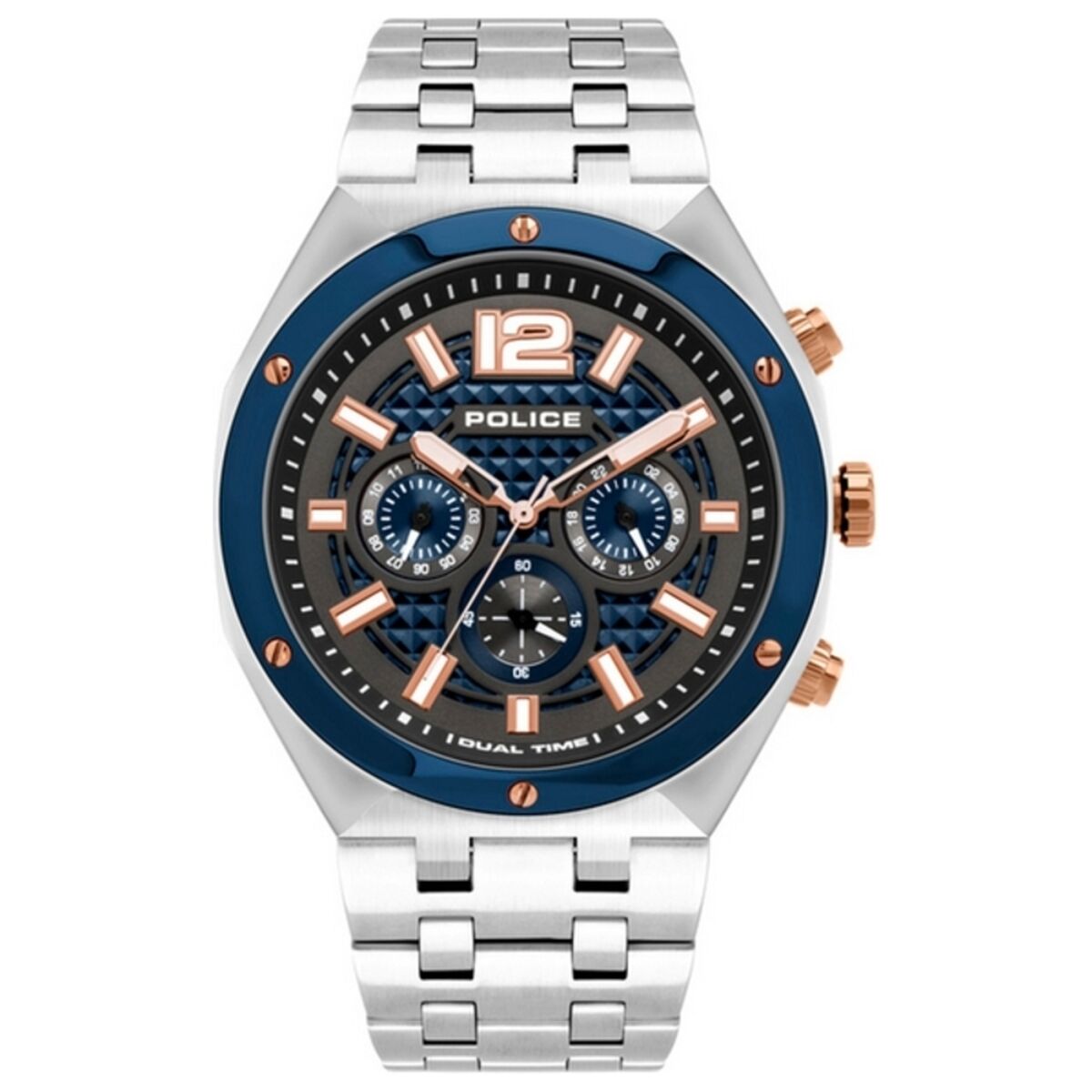 Horloge Heren Police 15995JSTBL61M (Ø 46 mm) - Klokken, Heren - Police